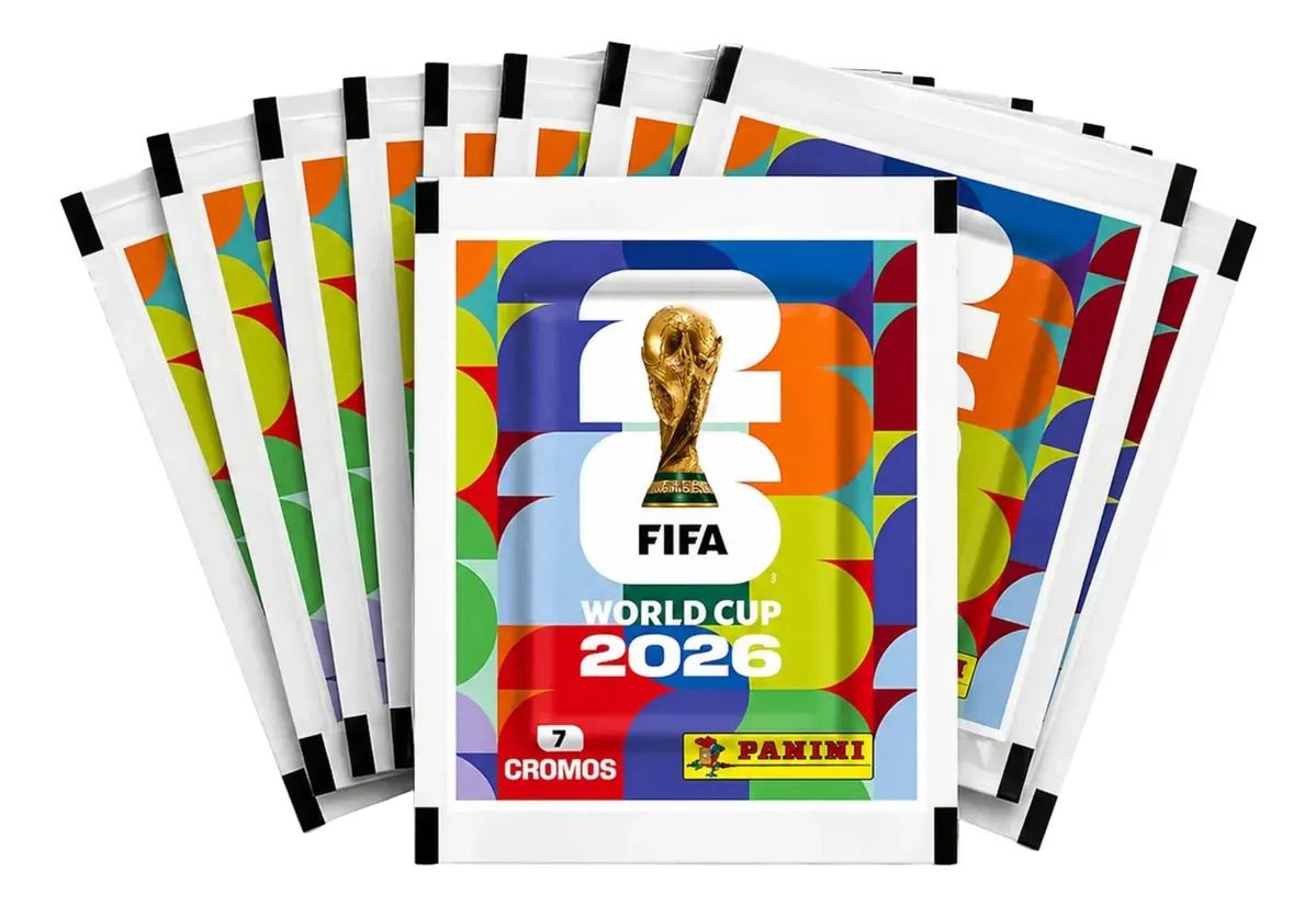 Pacotes de figurinhas Copa do Mundo 2026